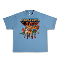 Pebble Blue he man white color Urban Heavy Tee - tuanDangUi