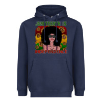 Navy juneteenth is independence Heavyweight Hoodie - SublimationCraftShop