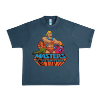 Midnight Navy he man white color 1 Urban Heavy Tee - tuanDangUi