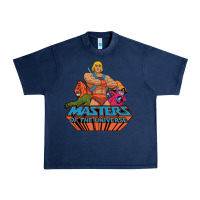 Navy he man white color 1 Urban Heavy Tee - tuanDangUi