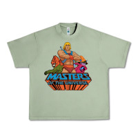 Oil Green he man white color 1 Urban Heavy Tee - tuanDangUi