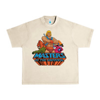 Sandshell he man white color 1 Urban Heavy Tee - tuanDangUi