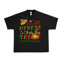 Black I'm just here for the tacos #cincodemayo Urban Heavy Tee - NancyCooperArtShop