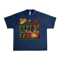 Navy I'm just here for the tacos #cincodemayo Urban Heavy Tee - NancyCooperArtShop