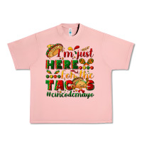 Salmon I'm just here for the tacos #cincodemayo Urban Heavy Tee - NancyCooperArtShop