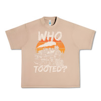 Burro Who Tooted Funny Train Lovers And Railroad Retro Vintage Urban Heavy Tee - tuanDangUi