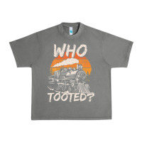 Tornado Who Tooted Funny Train Lovers And Railroad Retro Vintage Urban Heavy Tee - tuanDangUi
