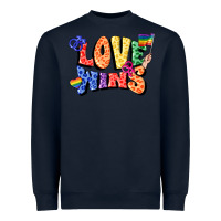 Navy Love wins Heavyweight Sweatshirt - FaDigitalArtStudio
