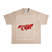 French Oak Lets Start A Riot GIFT 1 Urban Heavy Tee - tuanDangUi
