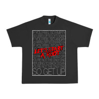 Pigment Black Lets Start A Riot GIFT 1 Urban Heavy Tee - tuanDangUi