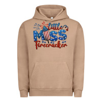 Pigment Burro little miss firecracker 4th of july Urban Hoodie - BarkalooDesign
