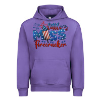 Tulip little miss firecracker 4th of july Urban Hoodie - BarkalooDesign