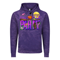 Cloud Purple Halloween party Vintage Hoodie - NancyCooperArtShop