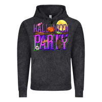 Vintage Black Halloween party Vintage Hoodie - NancyCooperArtShop