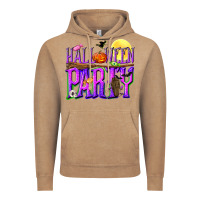 Vintage Coffee Halloween party Vintage Hoodie - NancyCooperArtShop