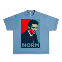 Pebble Blue Norm macdonald political poster Urban Heavy Tee - tuanDangUi