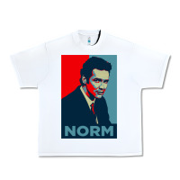 White Norm macdonald political poster Urban Heavy Tee - tuanDangUi