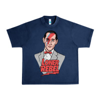 Navy loner rebel Urban Heavy Tee - tuanDangUi