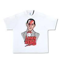 White loner rebel Urban Heavy Tee - tuanDangUi