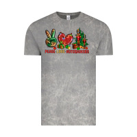 Cloud Rock Peace love Nutcrackers Vintage Tee - NancyCooperArtShop