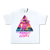 White midnight gospel t shirt Urban Heavy Tee - tuanDangUi