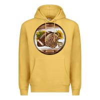 American Football Round Earrings Premium Hoodie | Teevron