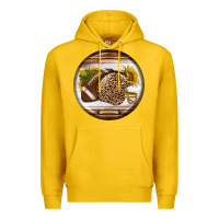Lemon american football round earrings Premium Hoodie - BundleAndBundleShop
