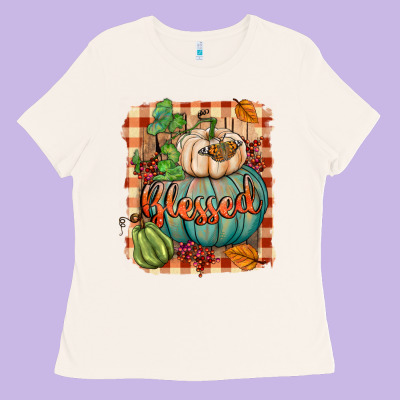 Blessed Ladies Tee Designed By Bundleandbundleshop