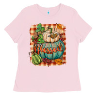Bubblegum Pink Blessed Ladies Tee - BundleAndBundleShop