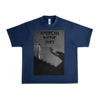 Navy American horror story series 2011-2022 Urban Heavy Tee - tuanDangUi
