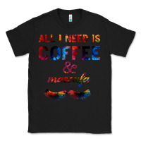 Black All I Need Is Coffee And Mascara Classic Tee - Bettercallsaul
