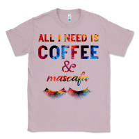 Lilac All I Need Is Coffee And Mascara Classic Tee - Bettercallsaul