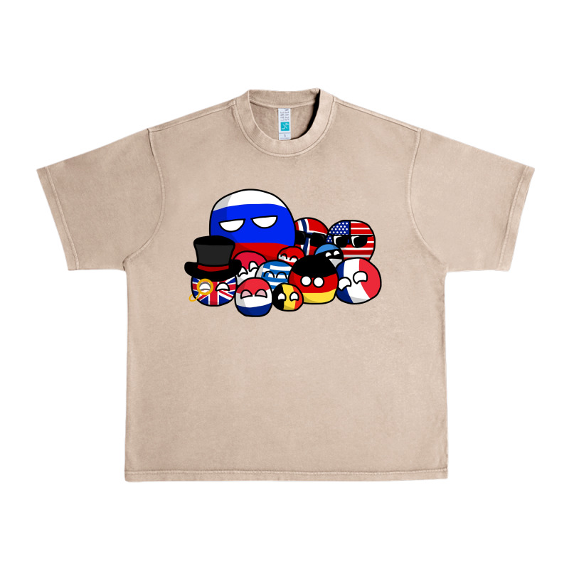 Countryballs Pullover Urban Heavy Tee by tuanDangUi | Teevron