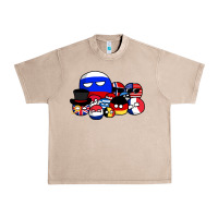 French Oak countryballs pullover Urban Heavy Tee - tuanDangUi