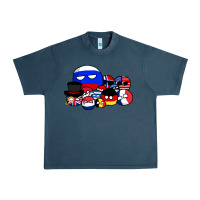 Midnight Navy countryballs pullover Urban Heavy Tee - tuanDangUi