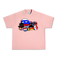 Salmon countryballs pullover Urban Heavy Tee - tuanDangUi