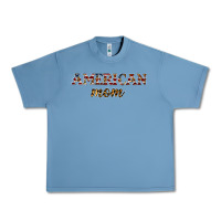 Pebble Blue American mom Urban Heavy Tee - JahusDesignShop