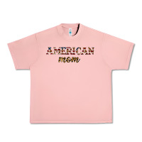 Salmon American mom Urban Heavy Tee - JahusDesignShop
