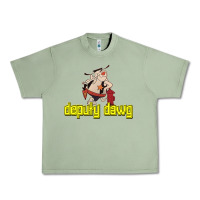 Oil Green deputy dawg morning cartoons Urban Heavy Tee - tuanDangUi