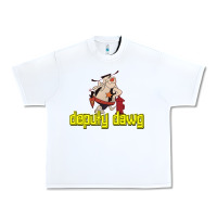 White deputy dawg morning cartoons Urban Heavy Tee - tuanDangUi