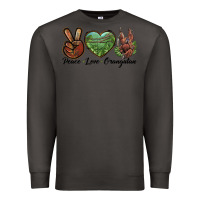 Smoke Peace Love Orangutan Premium Sweatshirt - LillyAllenDesigns