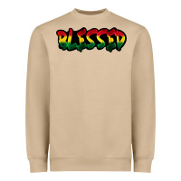 Mushroom Juneteenth blessed Heavyweight Sweatshirt - FaDigitalArtStudio