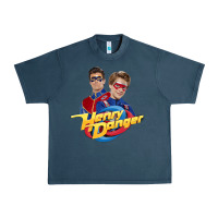 Midnight Navy henry danger and captain man Urban Heavy Tee - tuanDangUi