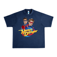 Navy henry danger and captain man Urban Heavy Tee - tuanDangUi