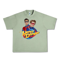 Oil Green henry danger and captain man Urban Heavy Tee - tuanDangUi