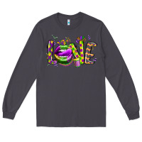 Smoke mardi gras love lips Long Sleeve Tee - CowGirlArtShop