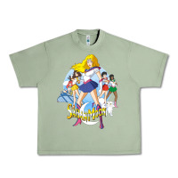 Oil Green saban moon Urban Heavy Tee - tuanDangUi