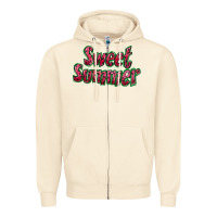 Sandshell sweet summer watermelon Zipper Hoodie - BundleAndBundleShop