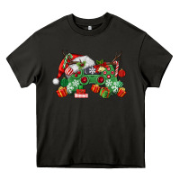 Asphalt Christmas Game Controller Heavy Core Tee - MaliasSmallBusiness