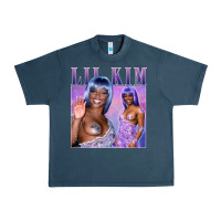 Midnight Navy lil kim Urban Heavy Tee - tuanDangUi